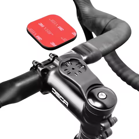 Bicycle Phone Holder MTB Road Bike Stem Top Cap Computer Bracket GPS Mount Universal Garmin Back Stickers Cycling Accessories