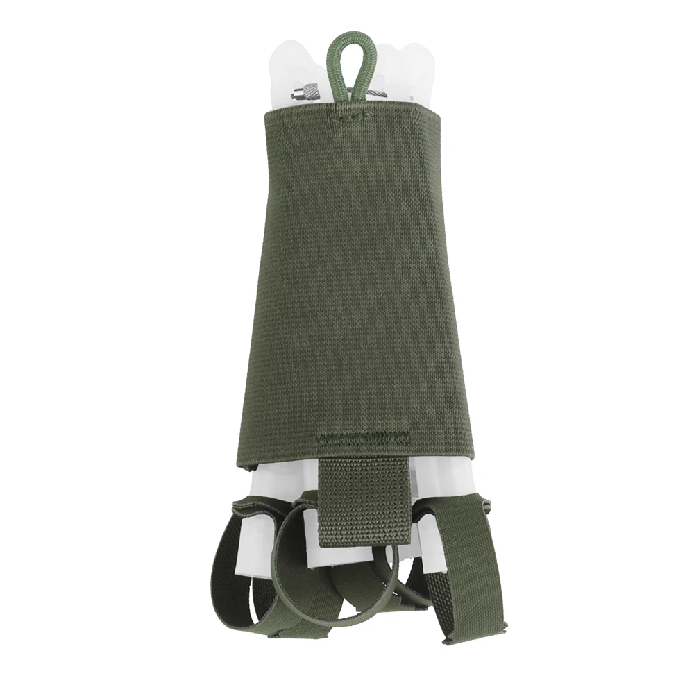 Tactical Glow Stick Storage Pouch, Hanging Light Stick Holder Bag for Camping Hunting & Outdoor Gear