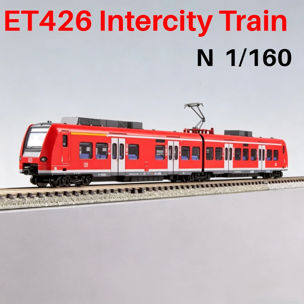KATO N Scale 1/160 Train Model ET426 Intercity Train Item 10‑738‑5 Powered 2 Car Set Railway Model Adult Toy Gift