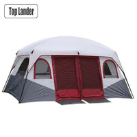 8 10 12 Person Large Family Camping Tent Waterproof Outdoor Cabin Shelter for Spacious Group Camping Events Marquee