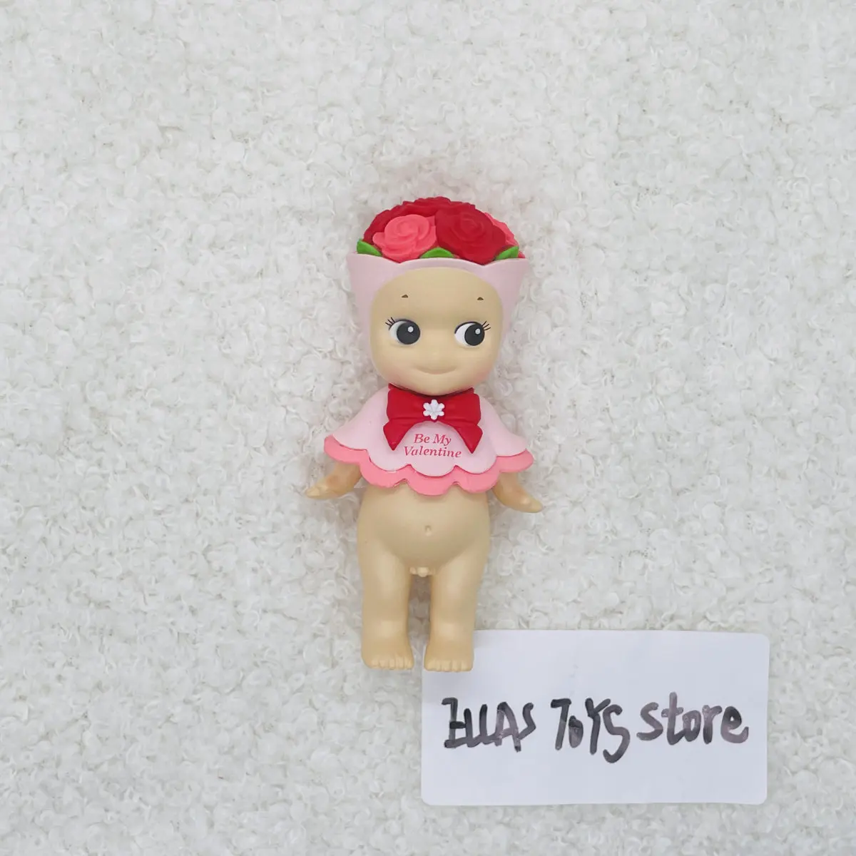 소니 엔젤 미니 피규어 2018 발렌타인 데이 시리즈 상자 없음 가방 없음 블라인드 박스 싱글 로즈 부케 박스 SAS65334