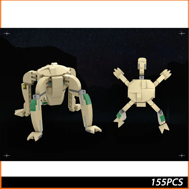 

2026 New Popular Movie Game Space Friend Building Block Puzzle Model for Kids Birthday Gifts 155PCS