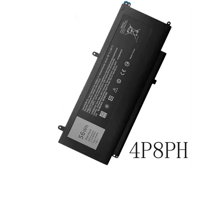 

4P8PH Laptop Battery for Dell Inspiron 15 7000 7537 7547 7548 P68G P41F P41F001 D2VF9 G05H0 PXR51 YGR2V 7.4V 56Wh/7410mAh