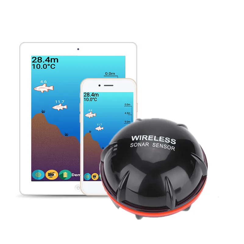 Wireless Fish Finder sonar sensor Echo Sounder Fishing Finder fishfinder