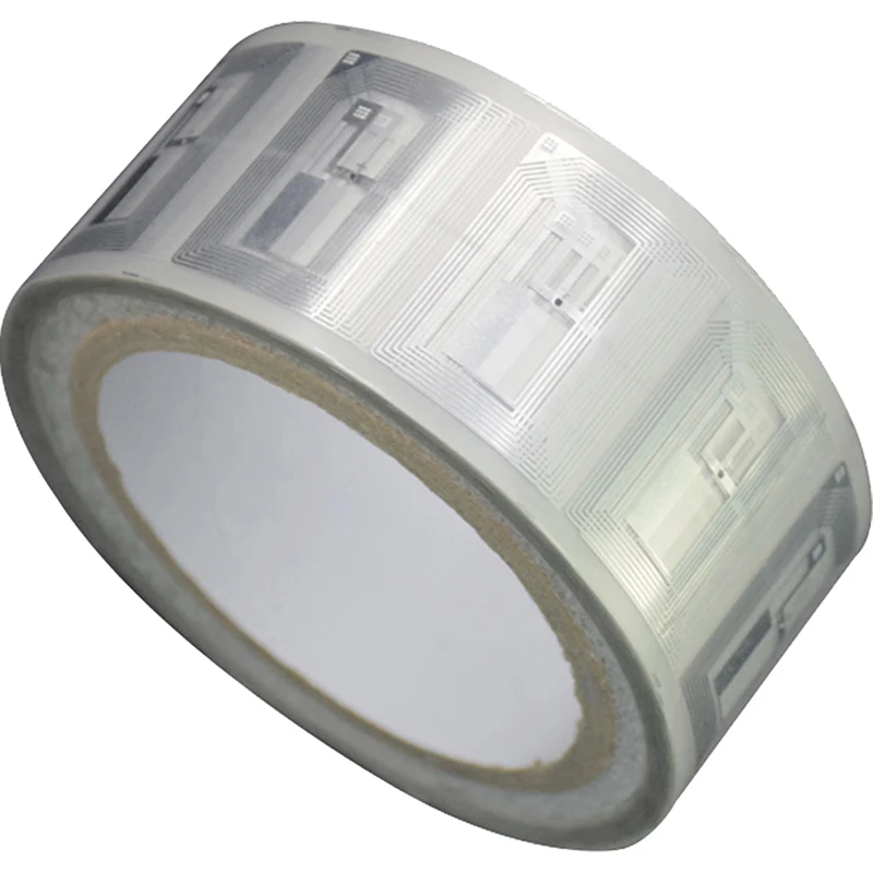 14443a 13.56Mhz Nfc Ntag213 Rfid Programmeur Chip Sticker Label Universeel [22*38Mm] Transparet Tag 10 Stuks