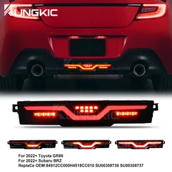 For Toyota ZN8 GR86 Subaru BRZ ZD8 2021 2022 2023 2024 2025 For USDM JDM Rear Bumper Running Dynamic Signal Reflector Brake Lamp