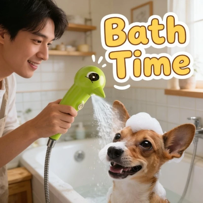 

Rechargeable Automatic Pet Bath Foam Maker, Dog Cat Grooming Cleaning Foaming Machine