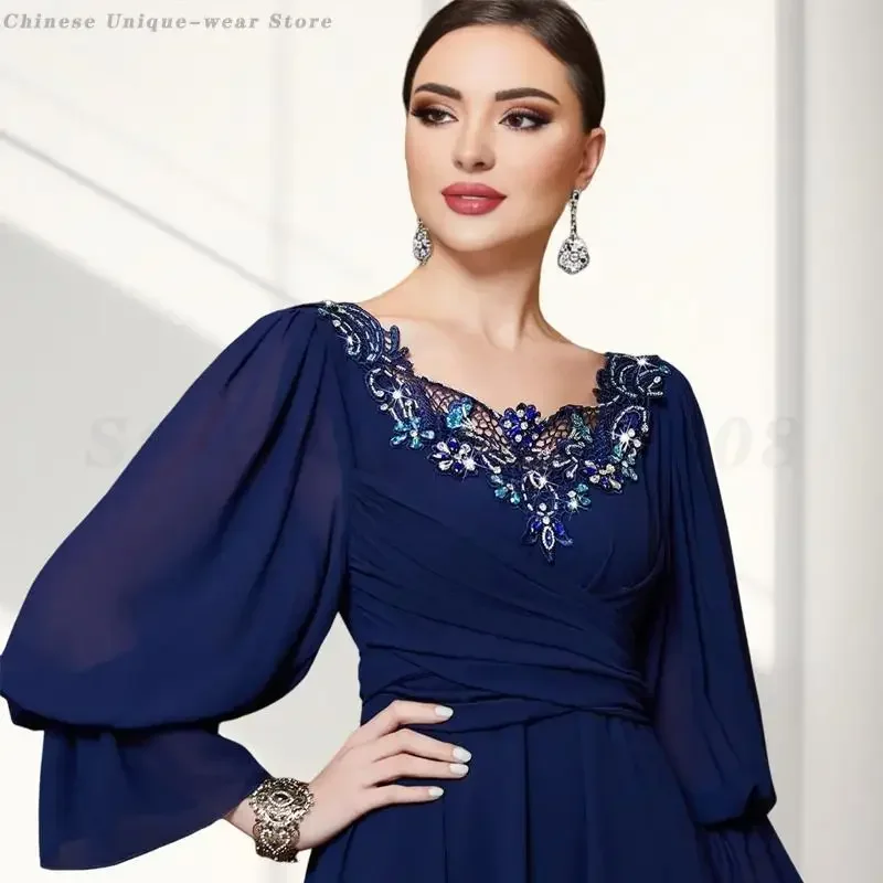 Middle East Arab Abayas Evening Party Gown Female Fashion Elegant Dubai Turkey Jalabiya Vestidos Women Traditional Muslim Dress