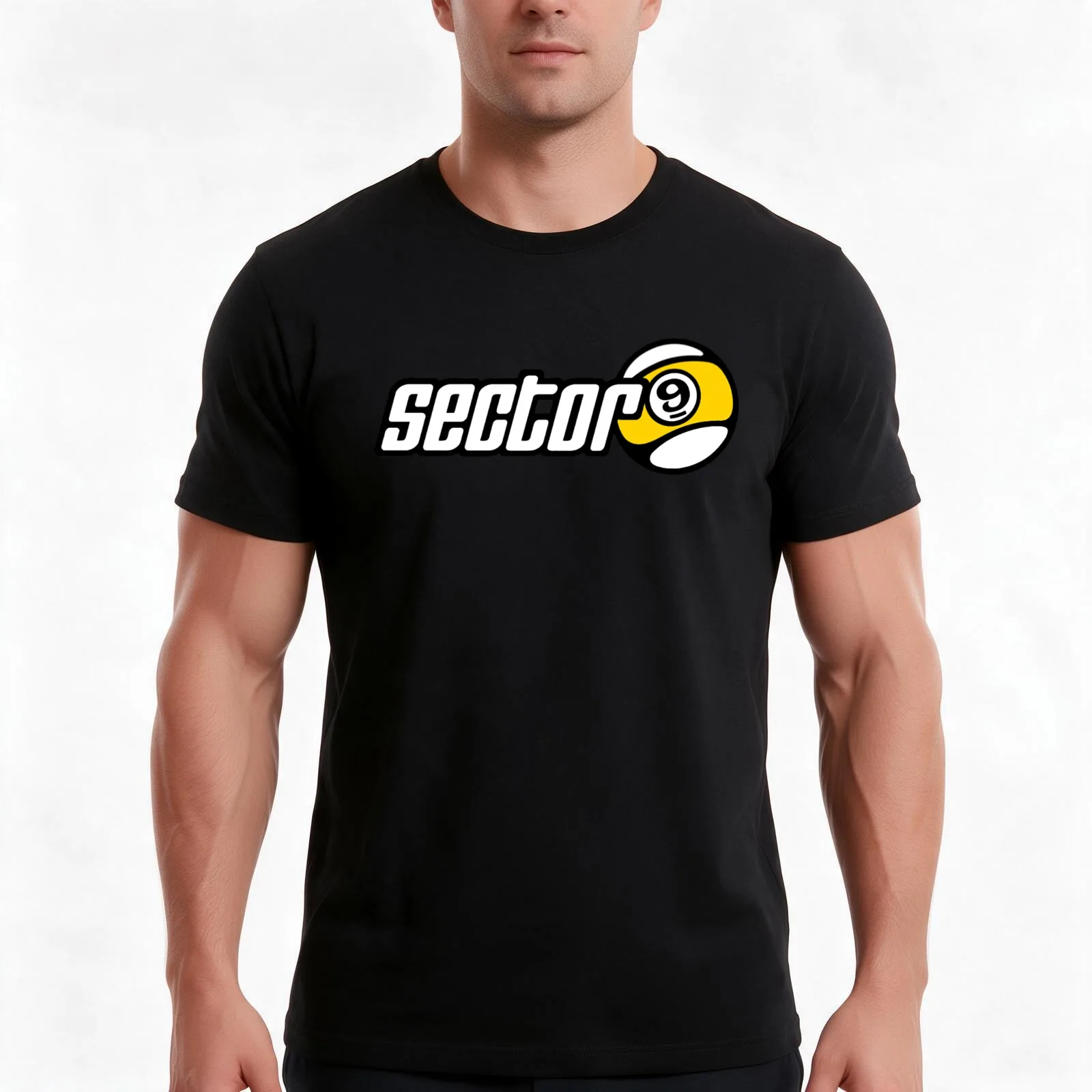 Sector 9 is a skateboard manufacturer and subsidiary of Bravo Sports T-Shirt, Summer Casual Cotton Tee, Vintage Graphic Print