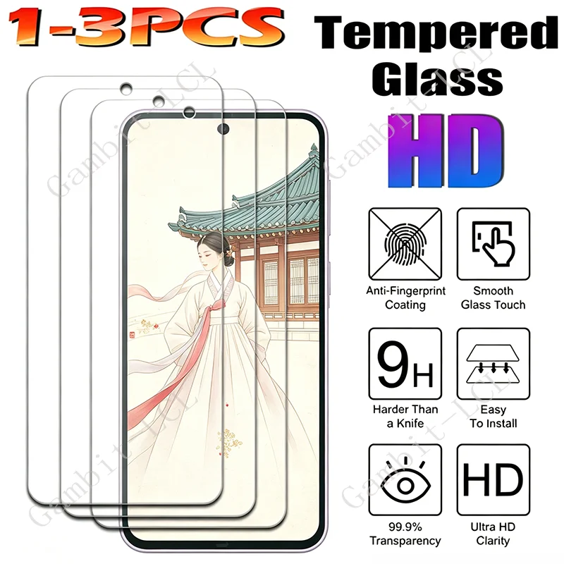1/3PCS 9H HD Tempered Glass For Samsung Galaxy Quantum 7 GalaxyQuantum7 Quantum7  6.7" Screen Protector Cover Film