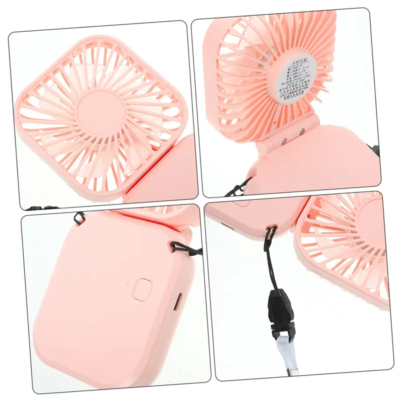 BAAG-draagbare ventilator, oplaadbare mini-handventilator, opladen voor reizen, handventilator, zomer