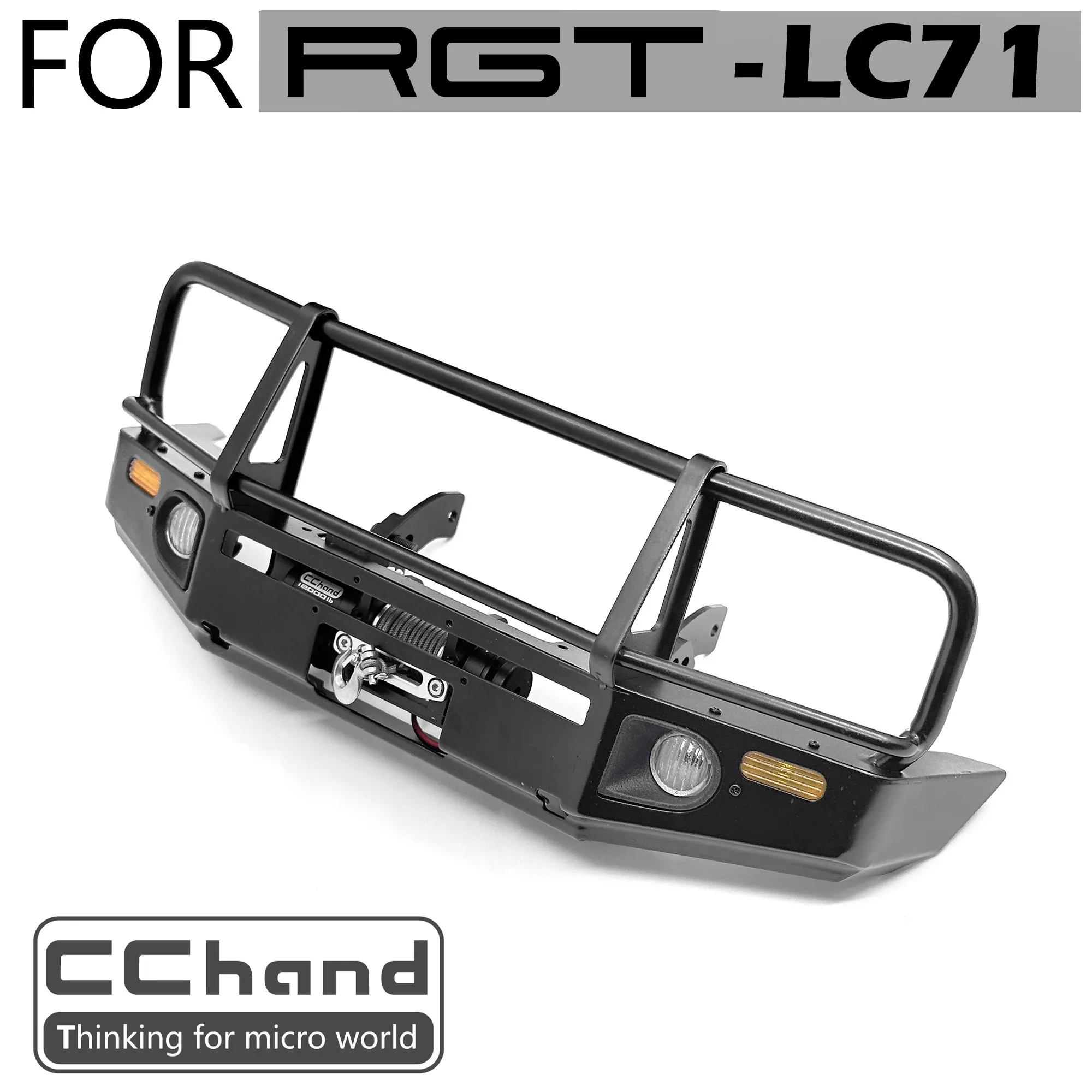 

Metal Front Bumper FOR CChand 1/10 RGT LC71 RC Toys Car Parts