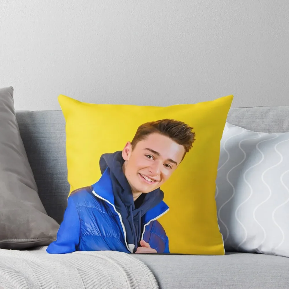 Noah Schnapp Blue Jacket Throw Pillow Luxury Pillow Cover christmas decorations for home 2025 pillow
