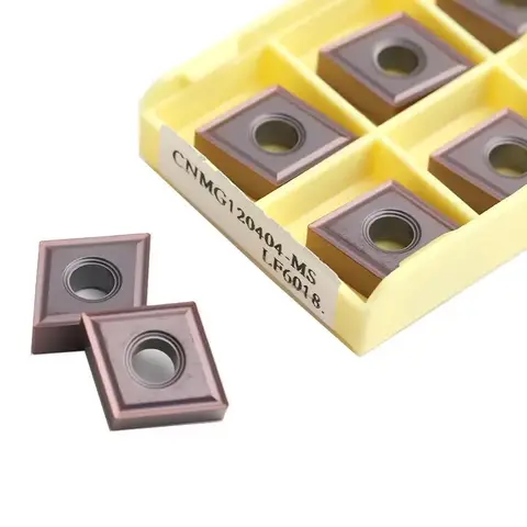 CNC Lathe Inserts CNMG120404 CNMG120408 External Turning Sharp And Wear Resistant Can Machine Steel And Stainless Steel