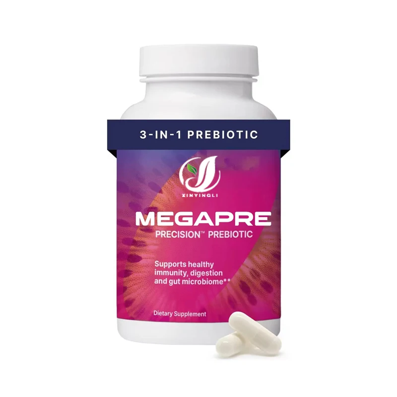 Vegetable Capsule Prebiotic Fiber Supplement, Supporting Microbial Diversity and Intestinal Health (60 Capsules)