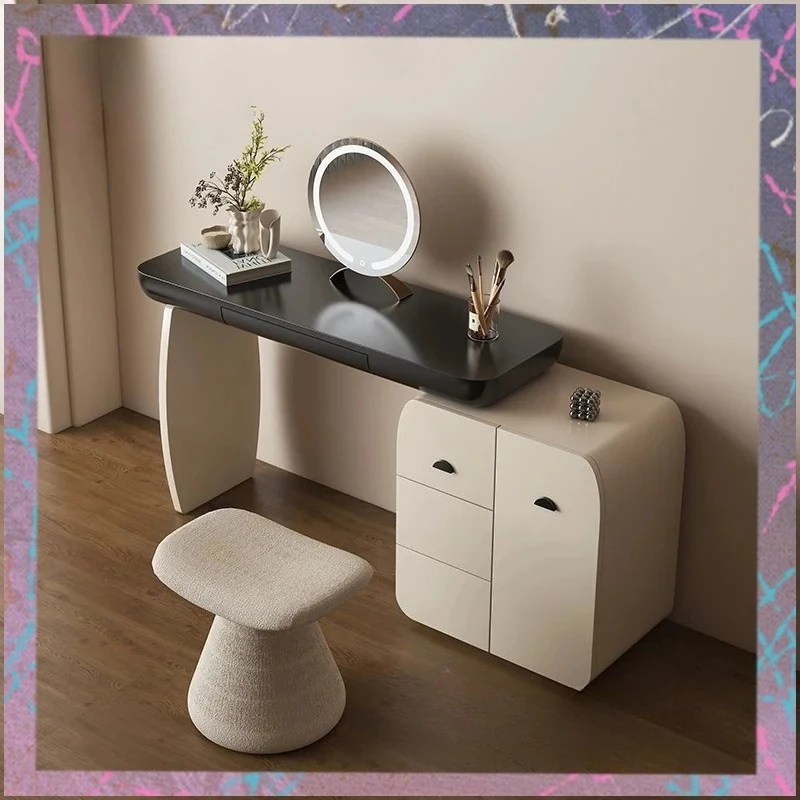 Y  Storage Dresser Drawers Aesthetic Luxury Wood Girls Makeup Table Sets Bedroom