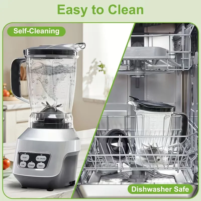 Moothie Blender, Countertop Blenders for Kitchen with 23 34 60oz BPA-Free Portable Cups, Professional Smoothie Maker with Sale
