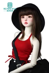 Fits 1/3 1/4 SD DD MSD BJD Doll Clothes Fashion drawstring camisole