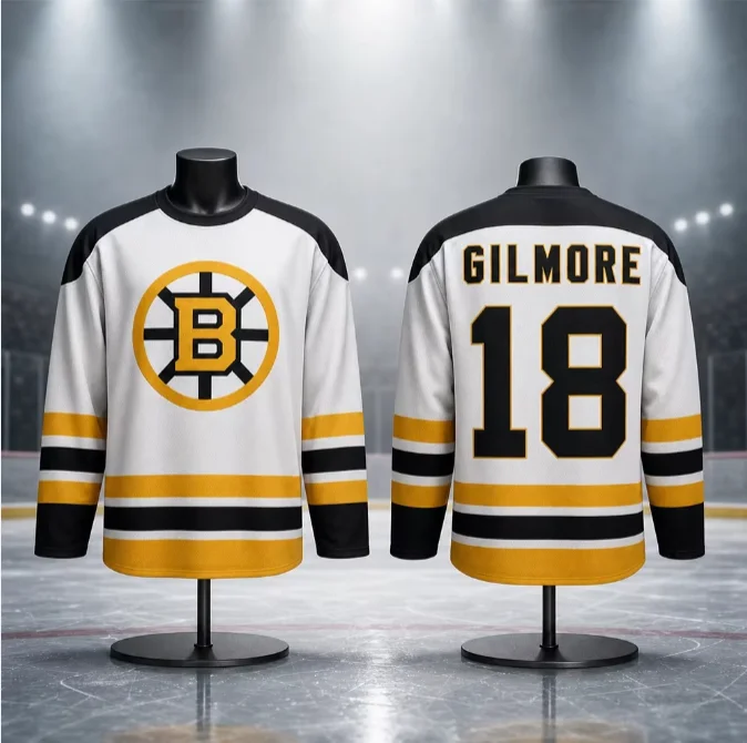 Unisex Happy Gilmore 2  Jersey Breathable Quick-Drying T-shirt Men's Long-sleeved T-shirt Hockey Shirt for Women Men Streetwear
