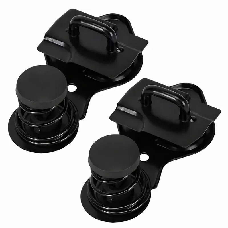 AEF2-2038800460 2Pcs Car Front Bonnet Spring With Safety Lock Latch Catch Parts For Mercedes Benz W164 W203 W209 W251