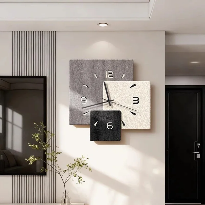 Creative Design Wall Clocks Xenomorph Minimalist Aesthetic Interior Clock Wall Silent Modern Duvar Saati Living Room Decoration