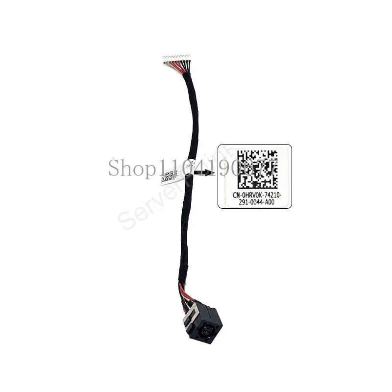 New HRV0K 0HRV0K DC-IN Power Jack Assembly Cable for Dell Precision M4600 M6600