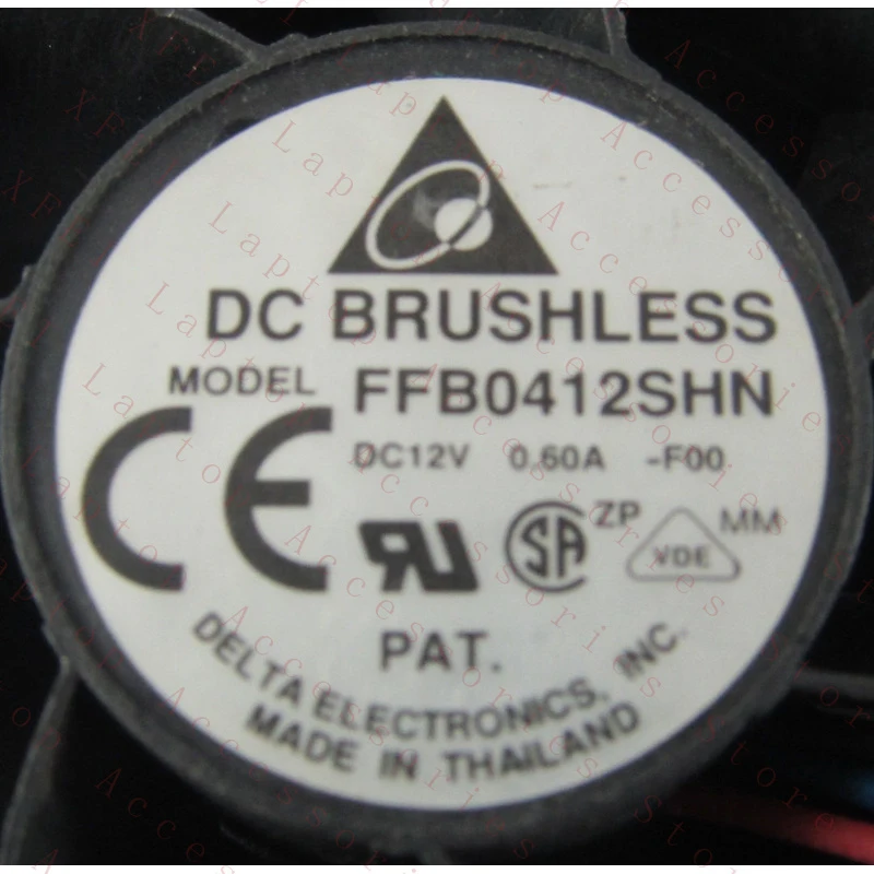 D  1PC FFB0412SHN Delta Cooling Fan DC 12V 0.6A 3pin 40x40x28mm New