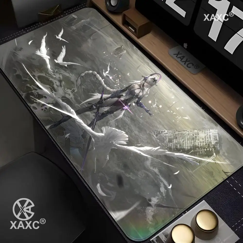 Punishing Gray Raven Anime Girls XAXC Mouse Pad large keyboard mouse desk pad non-slip rubber gaming mouse pad laptop mouse