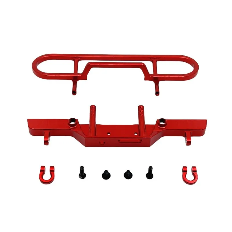 The Classic Front Bumper FMS 1/24 FCX24M Camel Cup D90 D110 First-Generation Range Rover Discovery RC Metal Parts Front Bumper