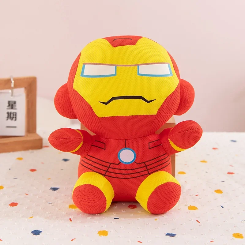 NUOVO 45 centimetri Uomo Spidermaned Peluche Bambole di Film Marvel Avengers Morbido Peluche Eroe Capitan America Ferro Regali Di Natale per I Bambini