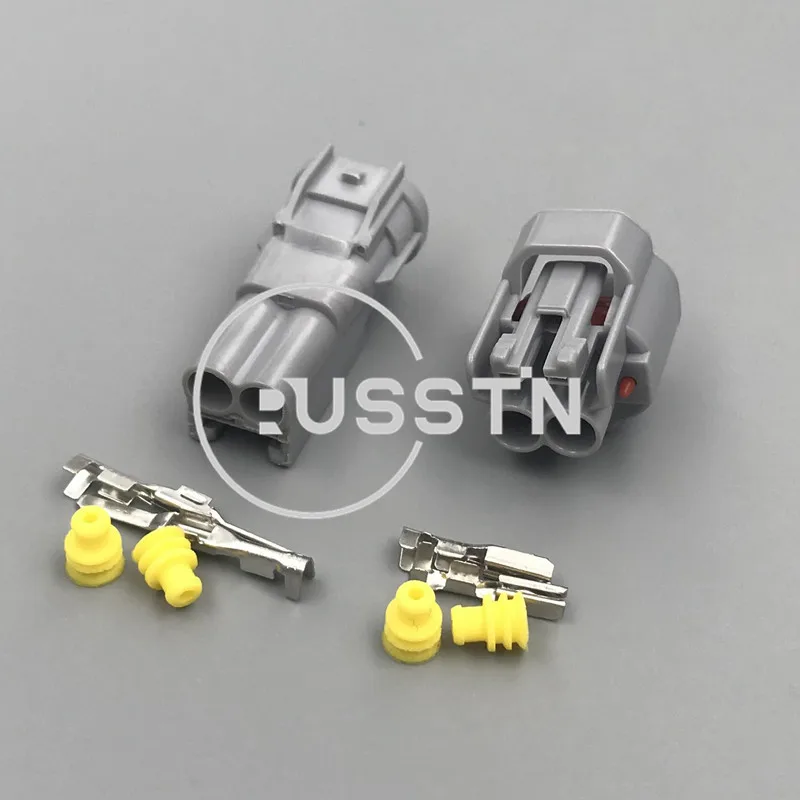 1 Set 2 Pin 6189-0031 Auto Fuel Injector Electric Cable Connector Waterproof Plug AC Assembly Car Modification Socket Parts