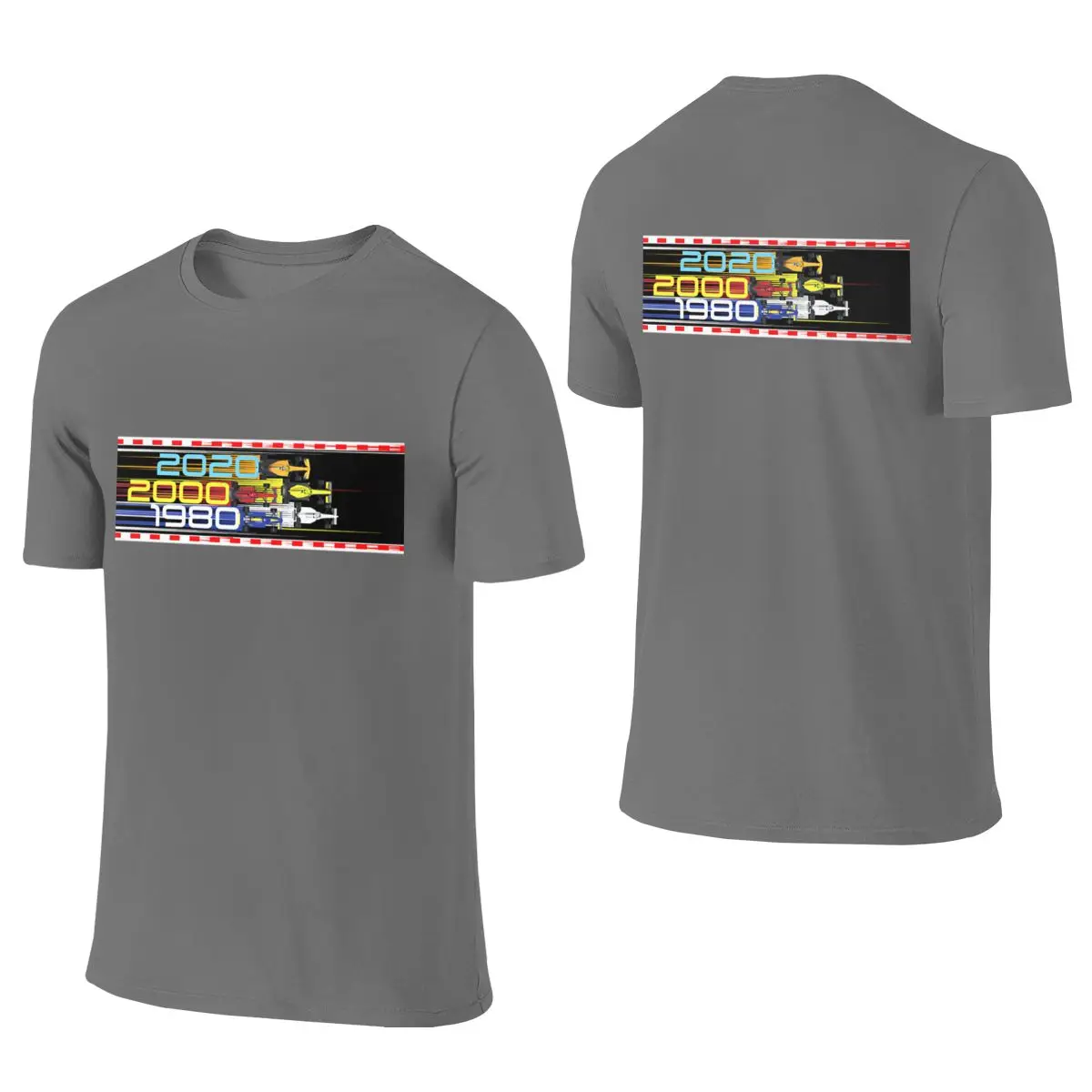 New Star GP Eras Fitness Reversible T-shirt Forest-Style Fresh Eco-Friendly Printing Cotton Tee