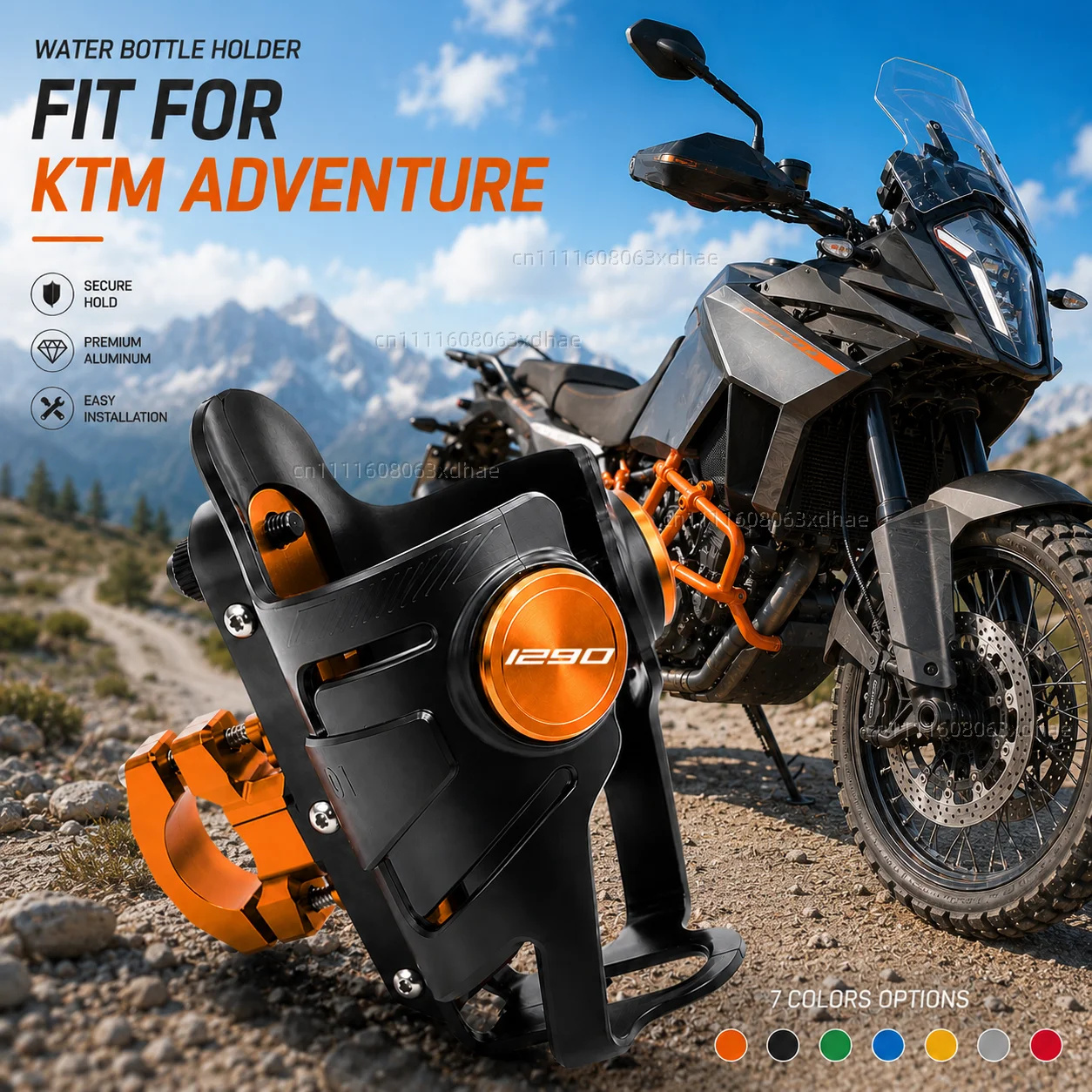 

Motorcycle Water Bottle Holder For KTM Adventure 790 990 1050 1090 1190 Coffee Beverage Tea Cup Support Modification Accessories