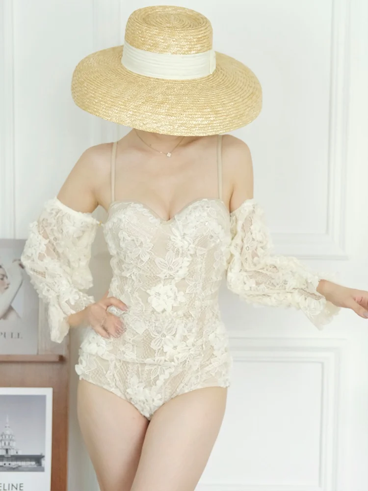 

Кружевной слитный купальник без спинки для женщин: богемный, элегантный, сексуальный, для отпуска и праздников