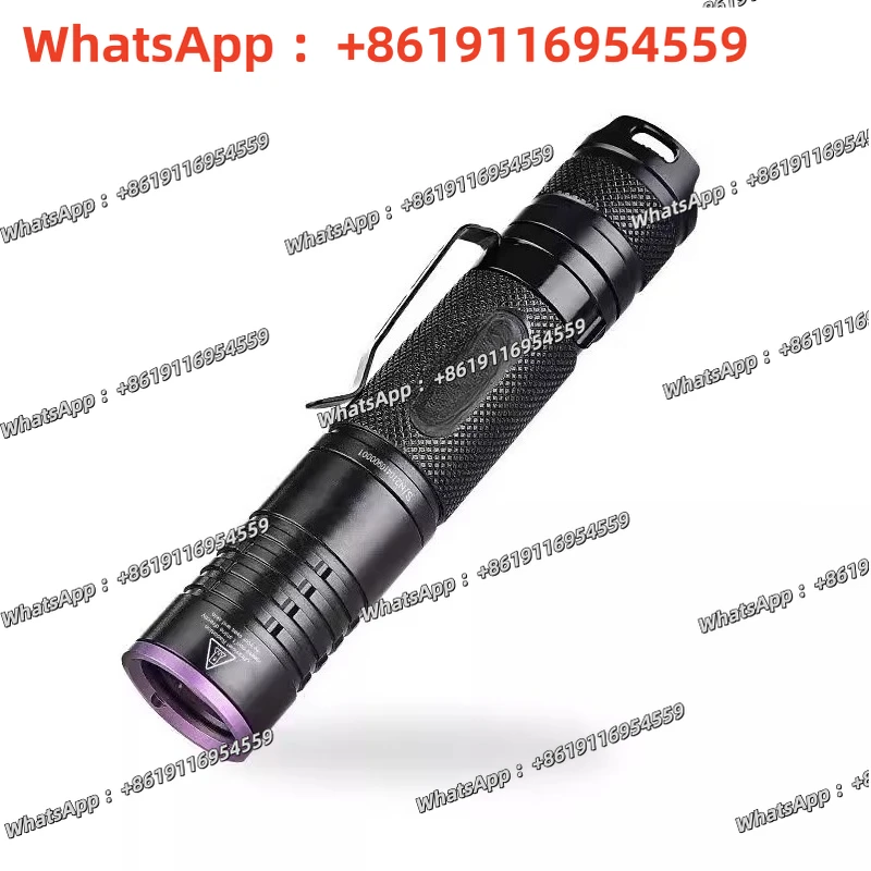 Purple light flashlight professional 365nm identification jade antique coins high power ultraviolet K9