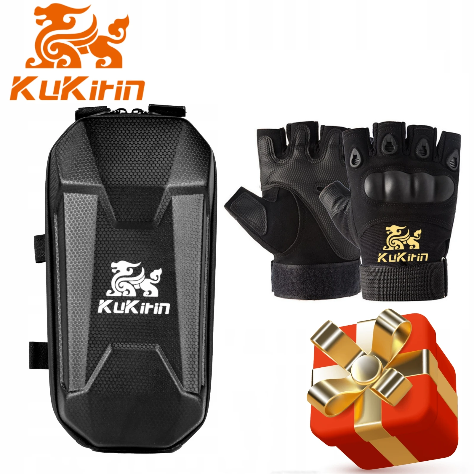 

Сумка для электрического скутера Kukirin, 2 л, водонепроницаемая и солнцезащитная, высококачественная упаковка для установки велосипеда, спортивные перчатки для верховой езды с полупальцами