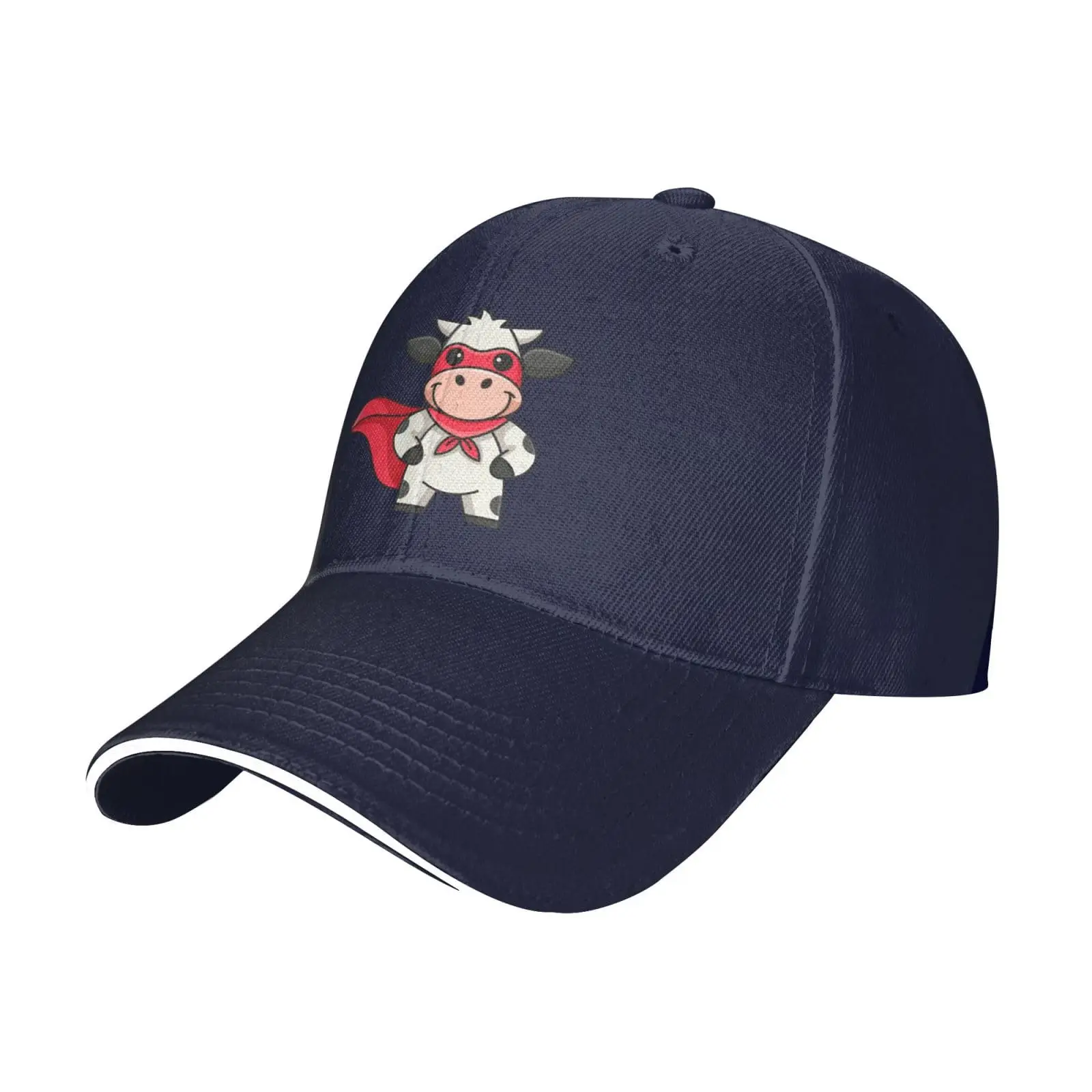 

Cute Cow Baseball Cap Women Men Hats Adjustable Truckers Sun Hat Golf Caps