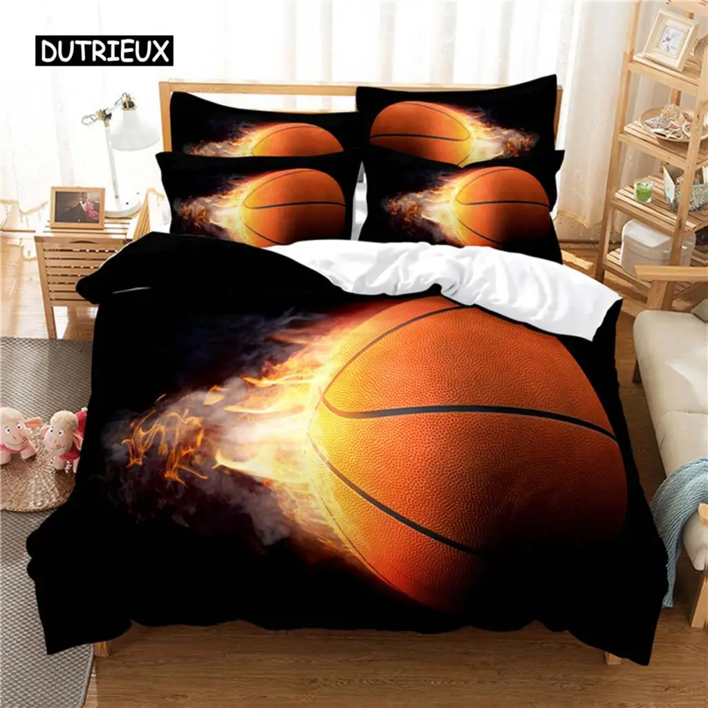 

Athletic Sports Bedding Set Duvet Cover Set 3d Bedding Digital Printing Bed Linen Queen Size Bedding Set Fashion Design