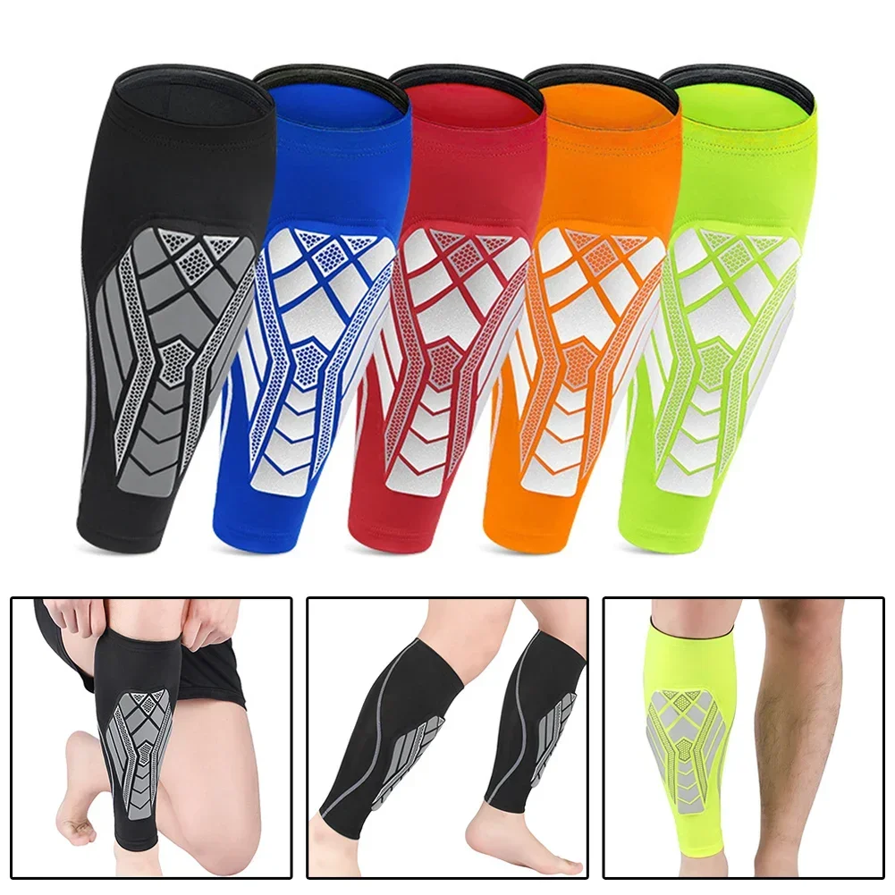 1PC Soccer Shin Guards Football Shields Sports Legging Shinguards Leg Sleeves Protective Gear Shank Protector Anti-Collision New