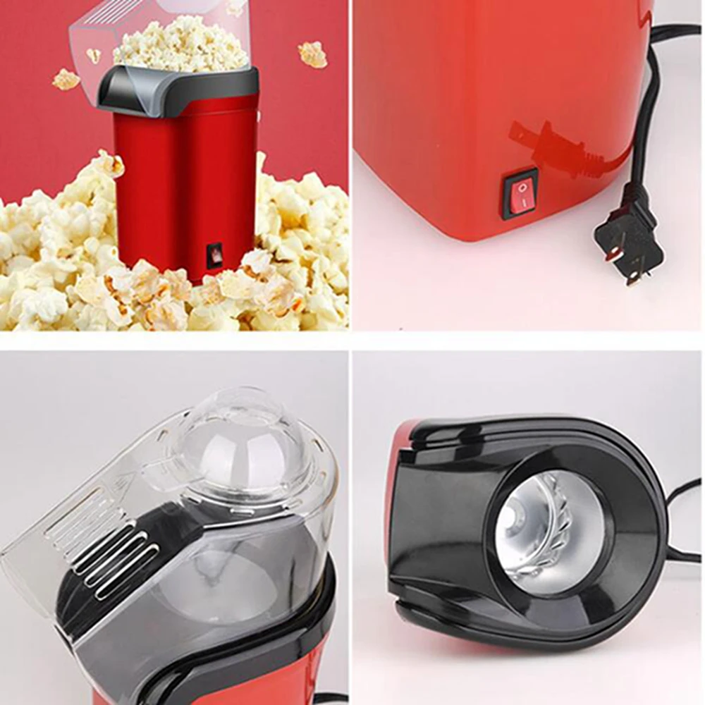 220V Popcorn Makers Mini Popcorn Machine Electric Household Appliance Machine Fully Automatic Popcorn Machine For Home Kitchen