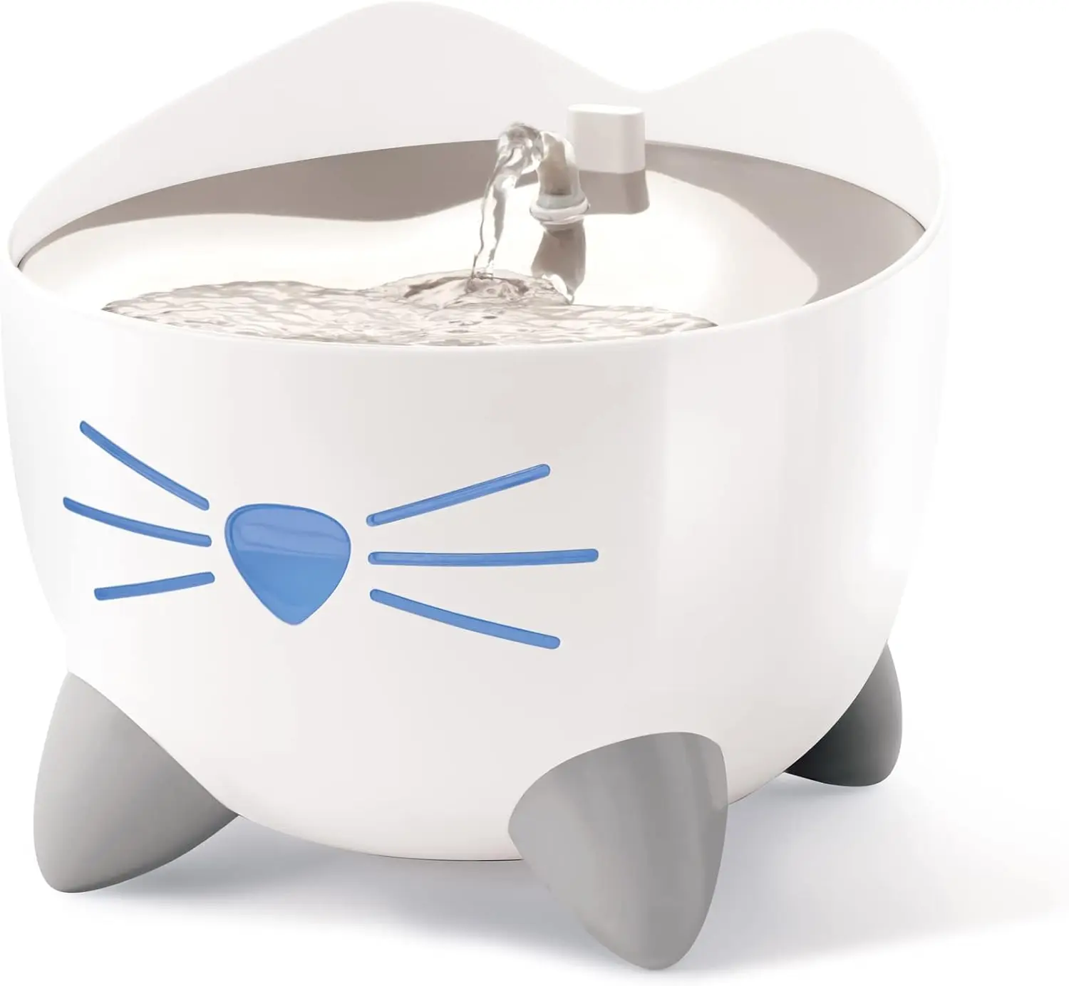 Indoor Pet Drinking, No Material Specified, White, Smart with UV - C Clarifier & App Support
