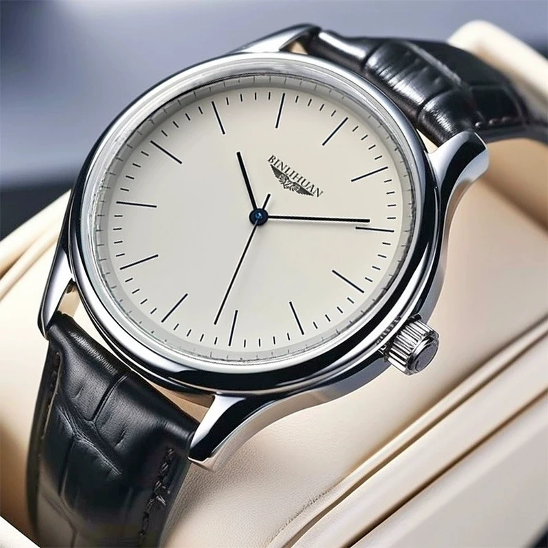 New Fashion Luxury Man Business Leather Watch Men Sports Casual Quartz Watches Male High Quality Clock Wristwatches Reloj Hombre