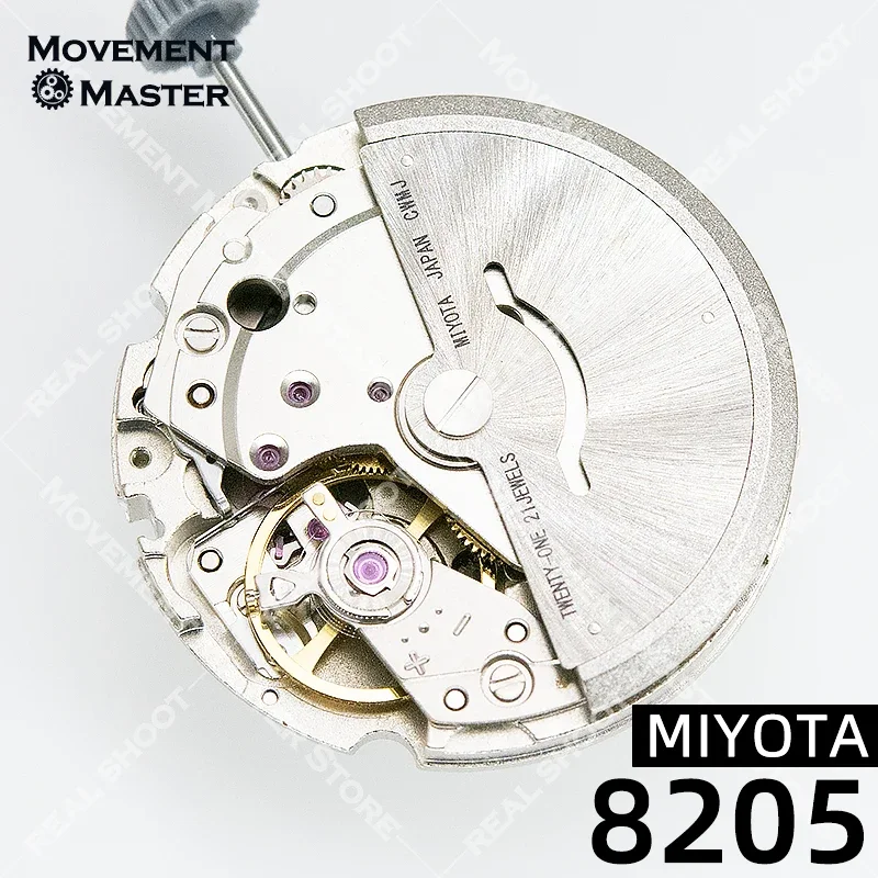 MIYOTA 8205 8200 무브먼트 시계 액세서리, 일본 오리지널 자동 기계식 3 핸드, 날짜 표시, 3:00 전체 날짜 표시, 신제품