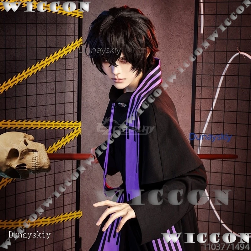 Record of Ragnarok Beelzebub Cosplay wig God Beruzebubu Dark God Shuumatsu no Valkyrie Mens Halloween Robe Navidad Carnaval