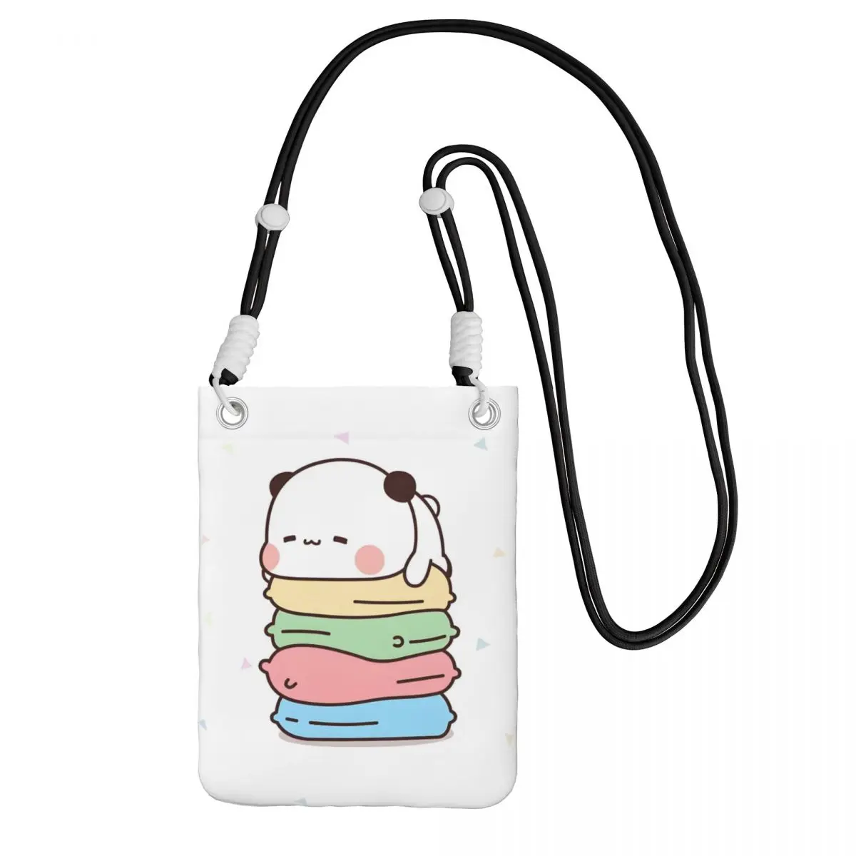 

Custom Bubu Dudu Carry A Mobile Phone Bag Diagonally Men Women Animation Shoulder Crossbody Bag Detachable Strap Shopping
