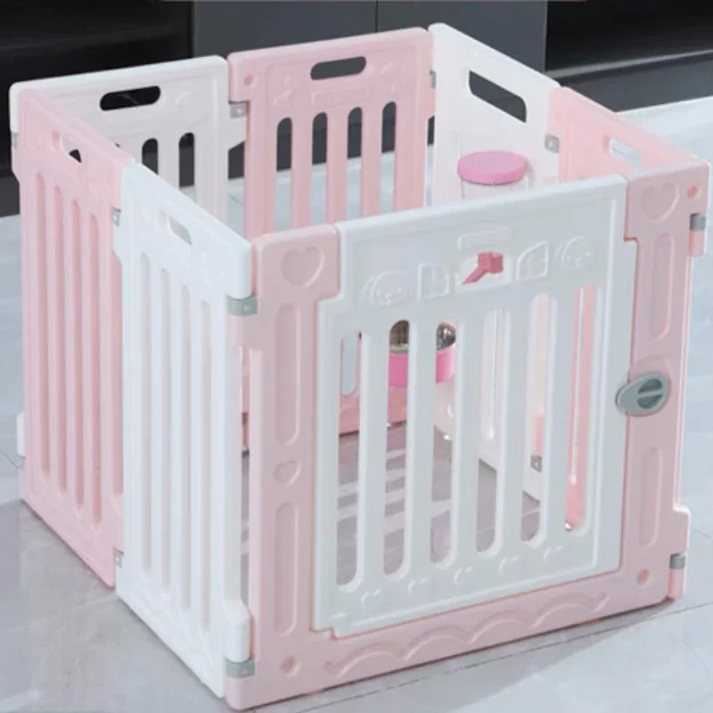 Indoor Fence Acrylic Plastic Dogs Cats Fence Divider Cattery Fence Dog Pen Household Pets Cages Products Supplies Accessories
