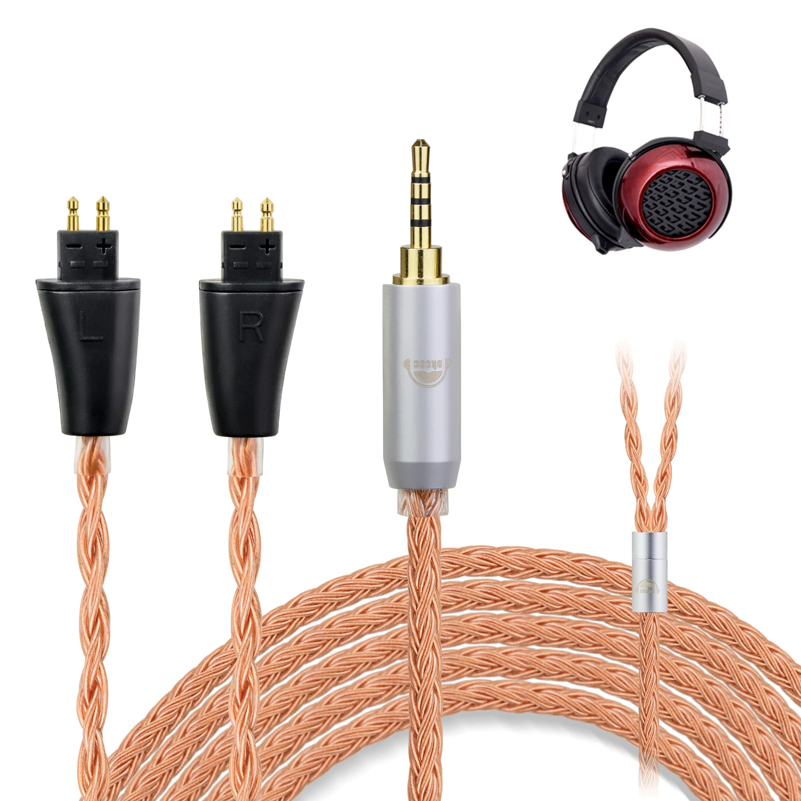 Okcsc-foo stex th900mkii th610 th909、2.5mm、3.5mm、4.4mm、6.35mm