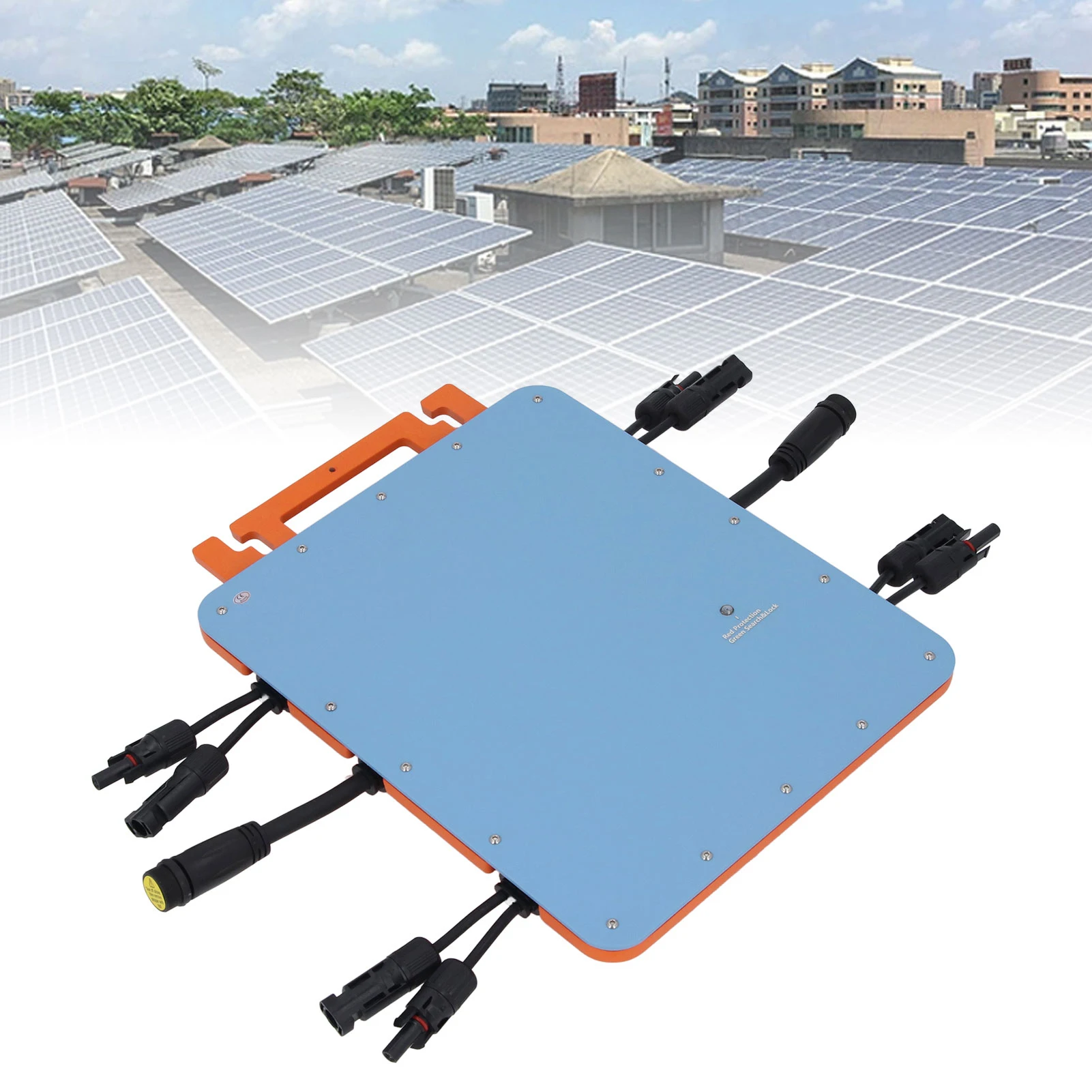 Solar Grid Tie Inverter Solar Grid Tie Inverter 2000W Single Phase Inverter Kit WiFi Mobile APP Control IP66 Water Proof