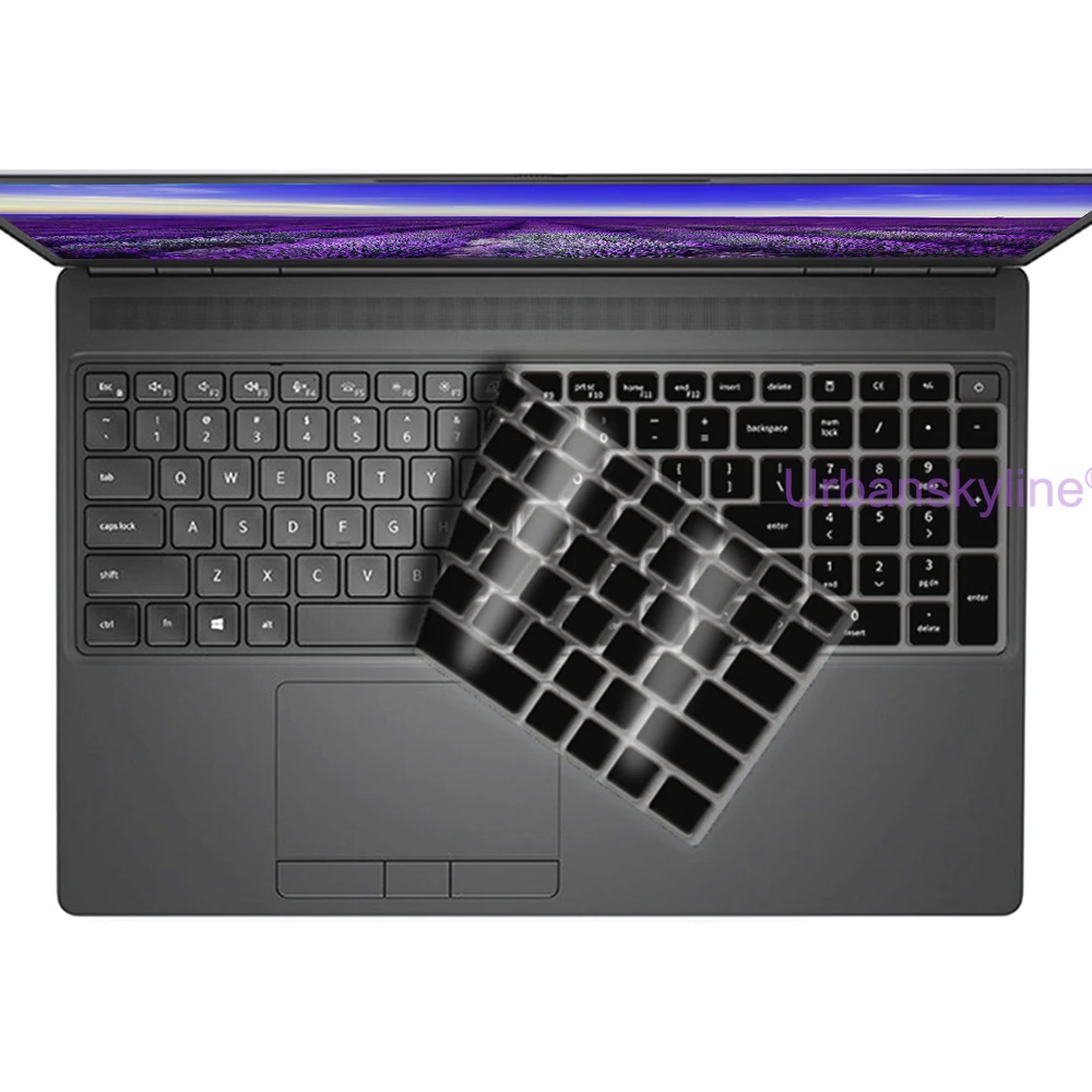 Keyboard Cover for Dell Precision 15 3590 3580 3591 3581 3571 3570 3561 3560 3551 3550 3541 3540 Silicone Protector Skin Case