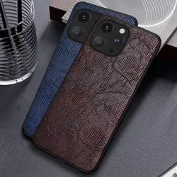 Case for iPhone 15 14 13 12 11 8 7 6 Pro Max Plus XR 5G Business wind cortex Leather back